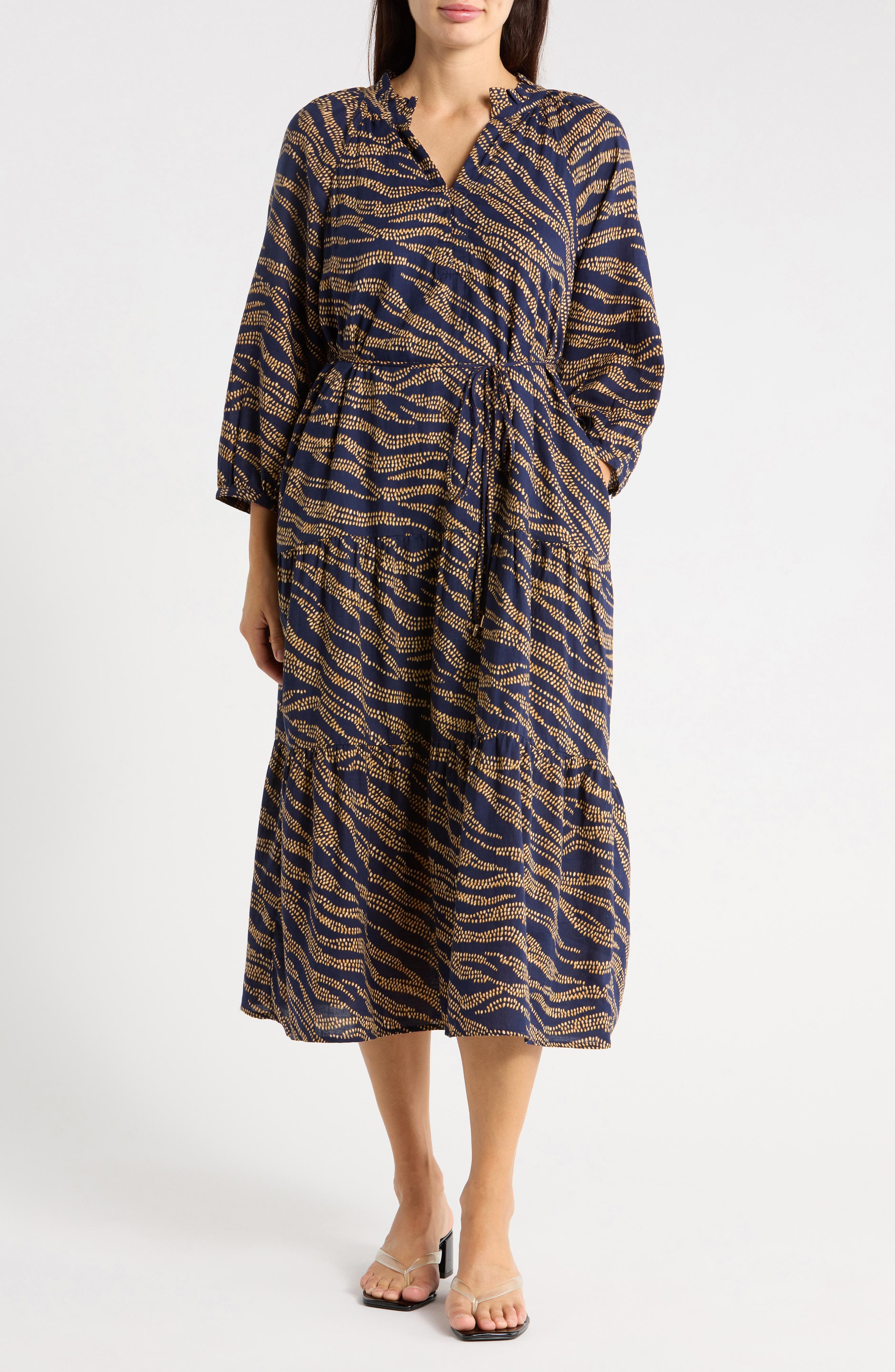 Zebra Bay Midi Dress