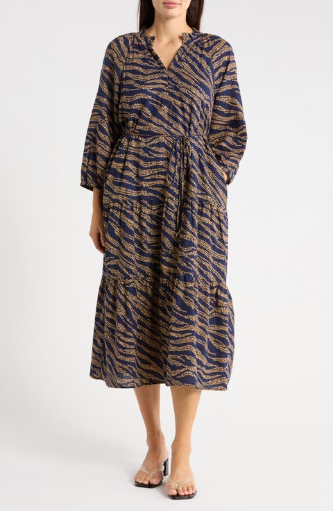 Zebra Bay Midi Dress