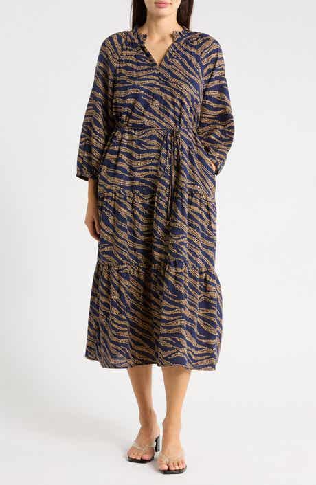 Zebra Bay Midi Dress