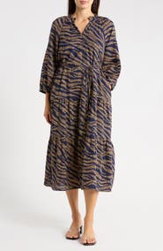 Tommy Bahama Zebra Bay Midi Dress
