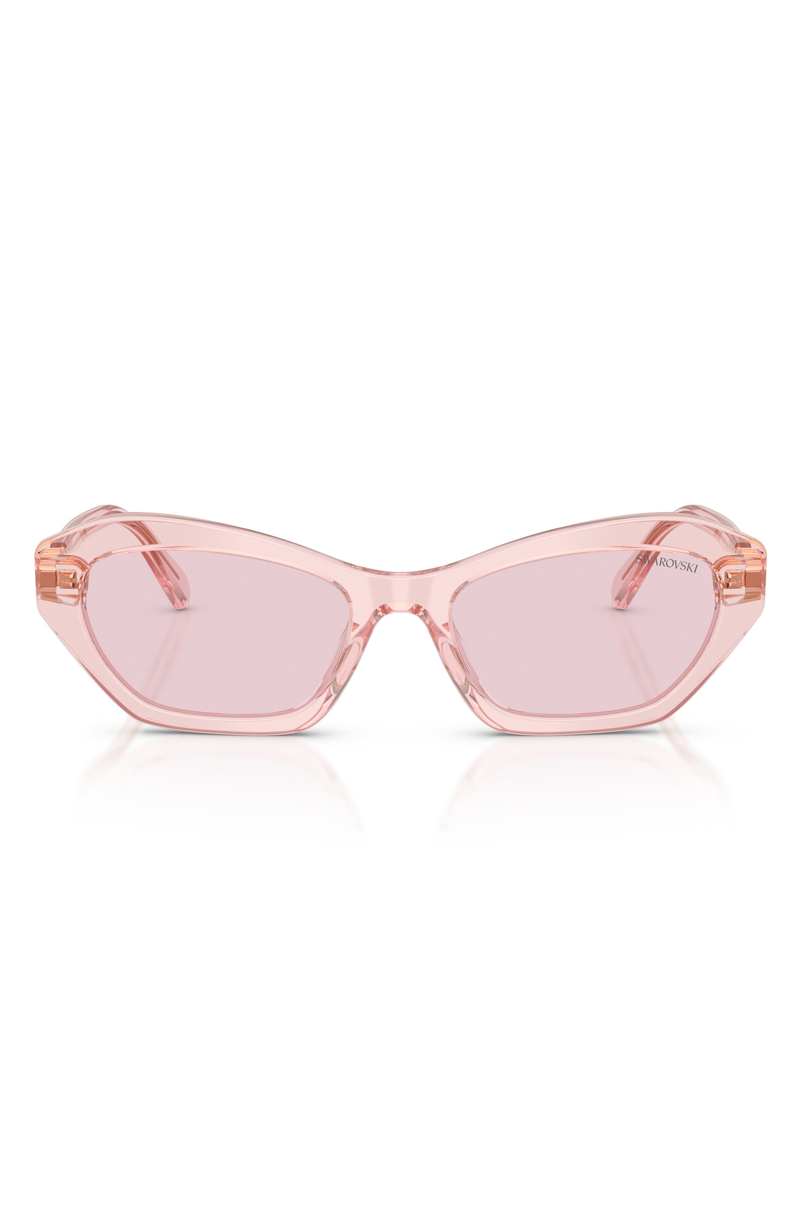 selected TRANSPARENT PINK / PINK