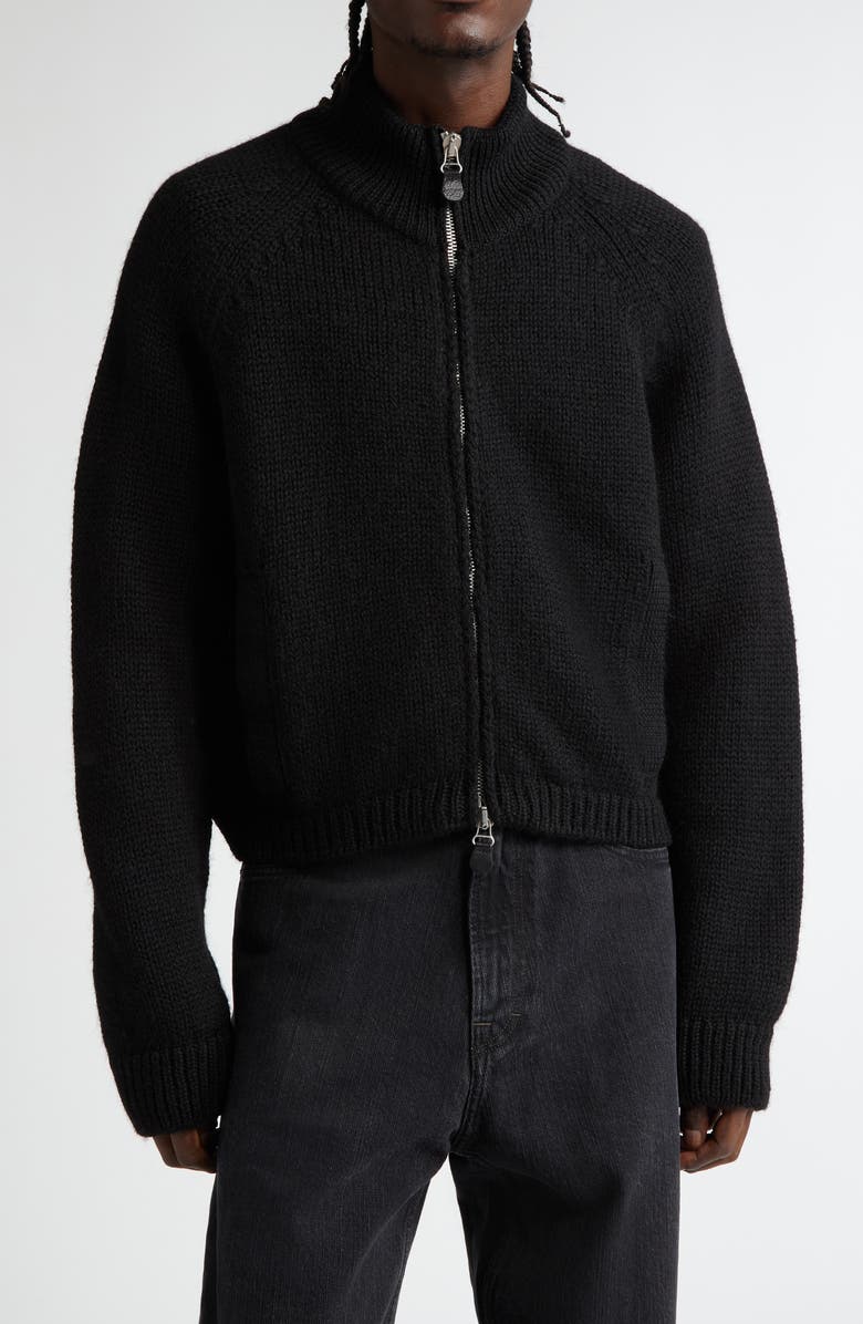 【OUR LEGACY】 CLASSIC ZIP CARDIGAN 46 Our Legacy Classic Zip Cardigan Pink Cast Cotton Cash M2243CPC – NOMAD