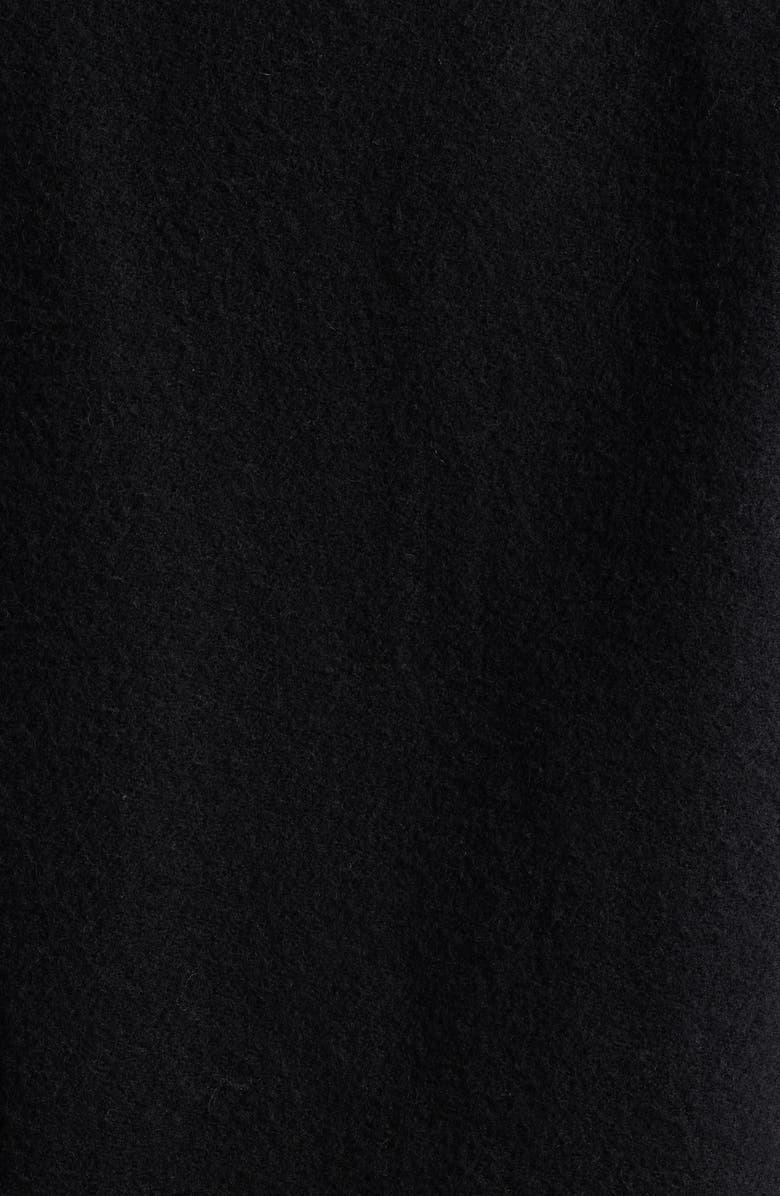 MERZ B SCHWANEN Burel Wool Shirt Jacket, Alternate, color, Deep Black