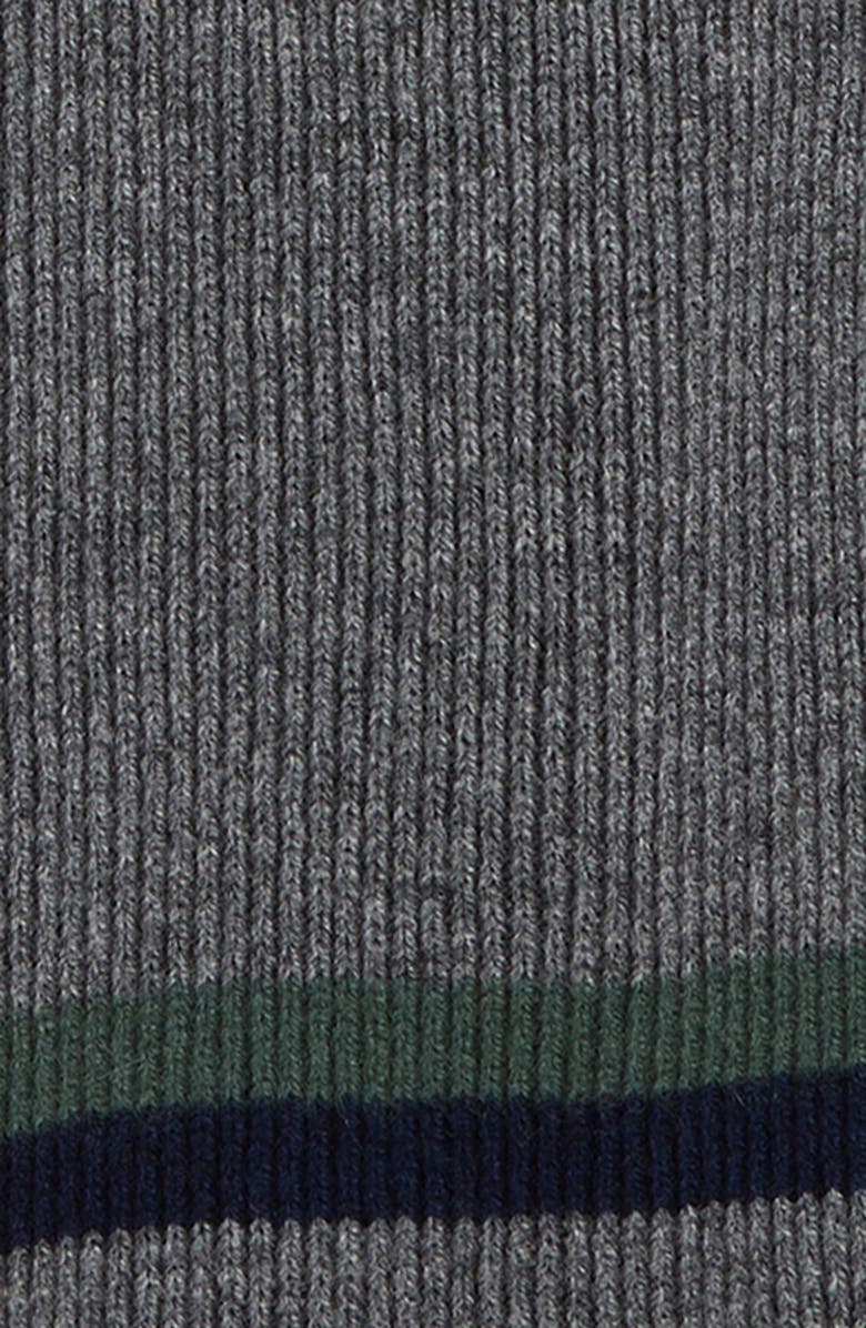 Robert Barakett Tipped Wool and Cashmere Scarf, Alternate, color, Grey