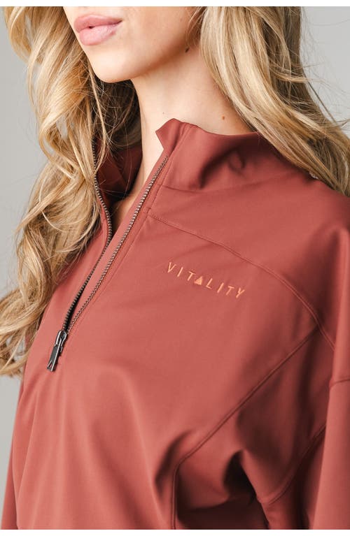 Vitality Nomad Jacket In Brown