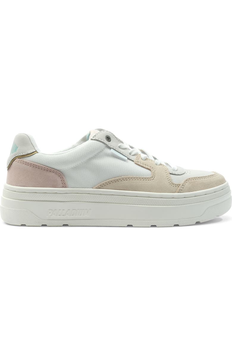 Palladium Pallasphalt Platform Sneaker, Alternate, color, Star White/ Sand