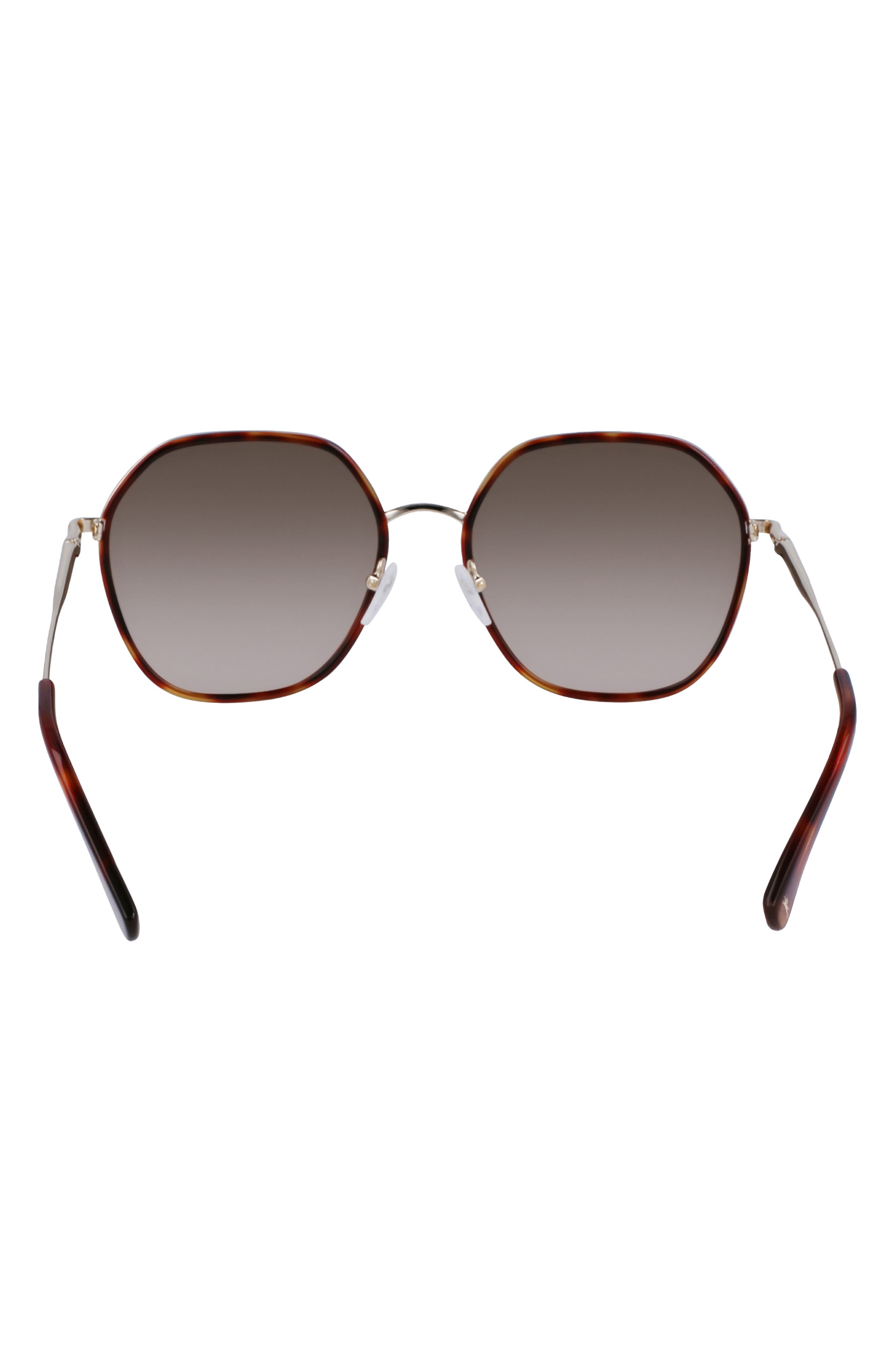 Longchamp Roseau 58mm Gradient Rectangular Sunglasses (Women ...