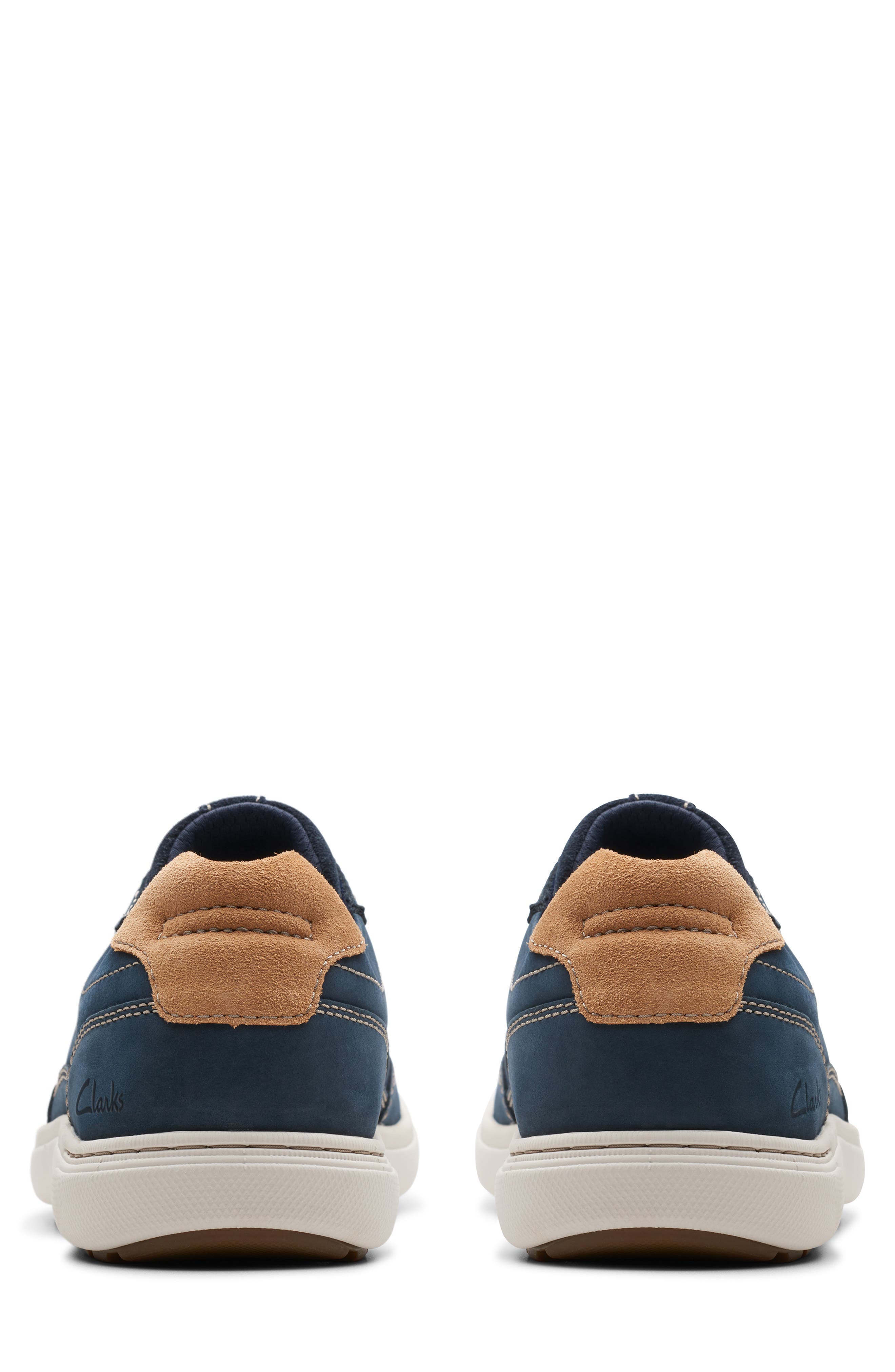 Clarks<sup>®</sup> Mapstone Trail Sneaker, Alternate, color, Navy Nubuck
