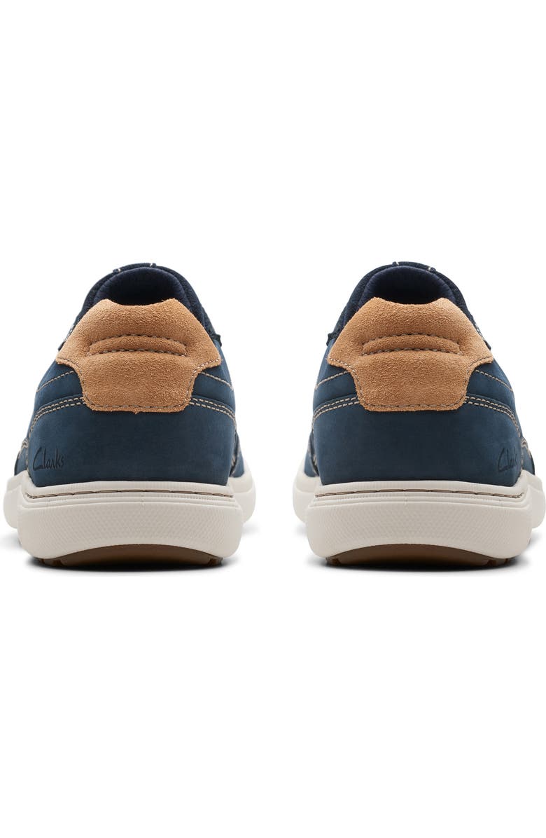 Clarks<sup>®</sup> Mapstone Trail Sneaker, Alternate, color, Navy Nubuck