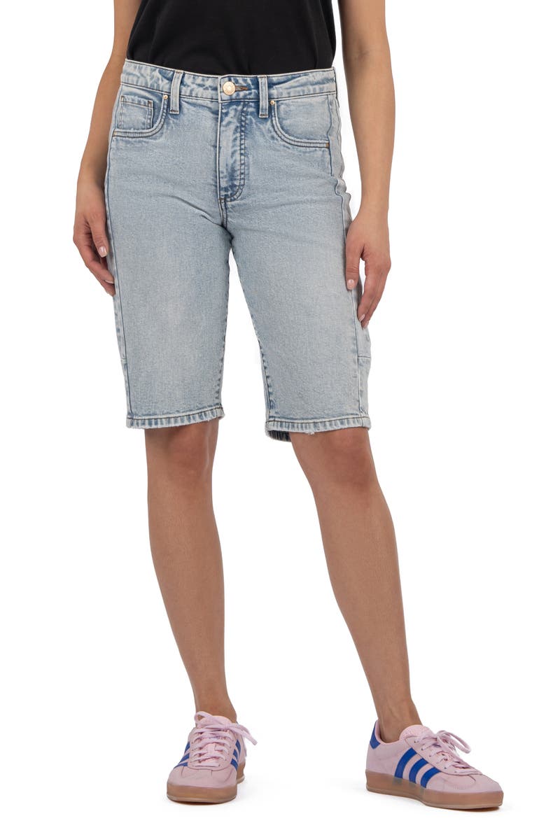 KUT from the Kloth Ashley High Waist Bermuda Shorts, Main, color,