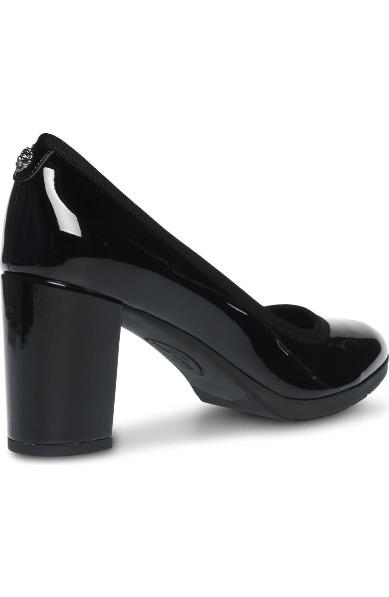 Anne Klein Castana Round Toe Block Heel Pump, Alternate, color,