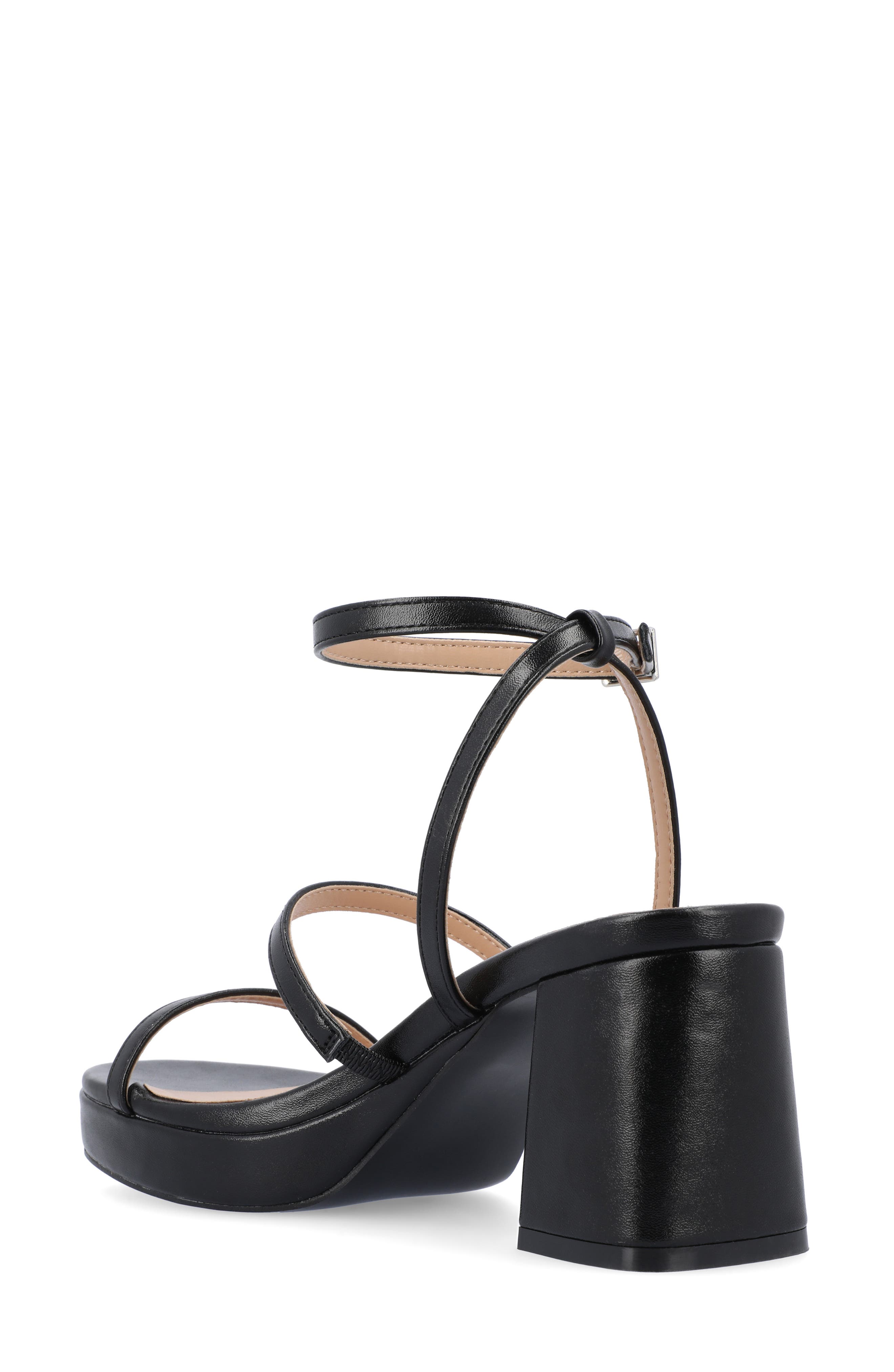 Journee Collection Samilee Block Heel Platform Sandal, Alternate, color, 