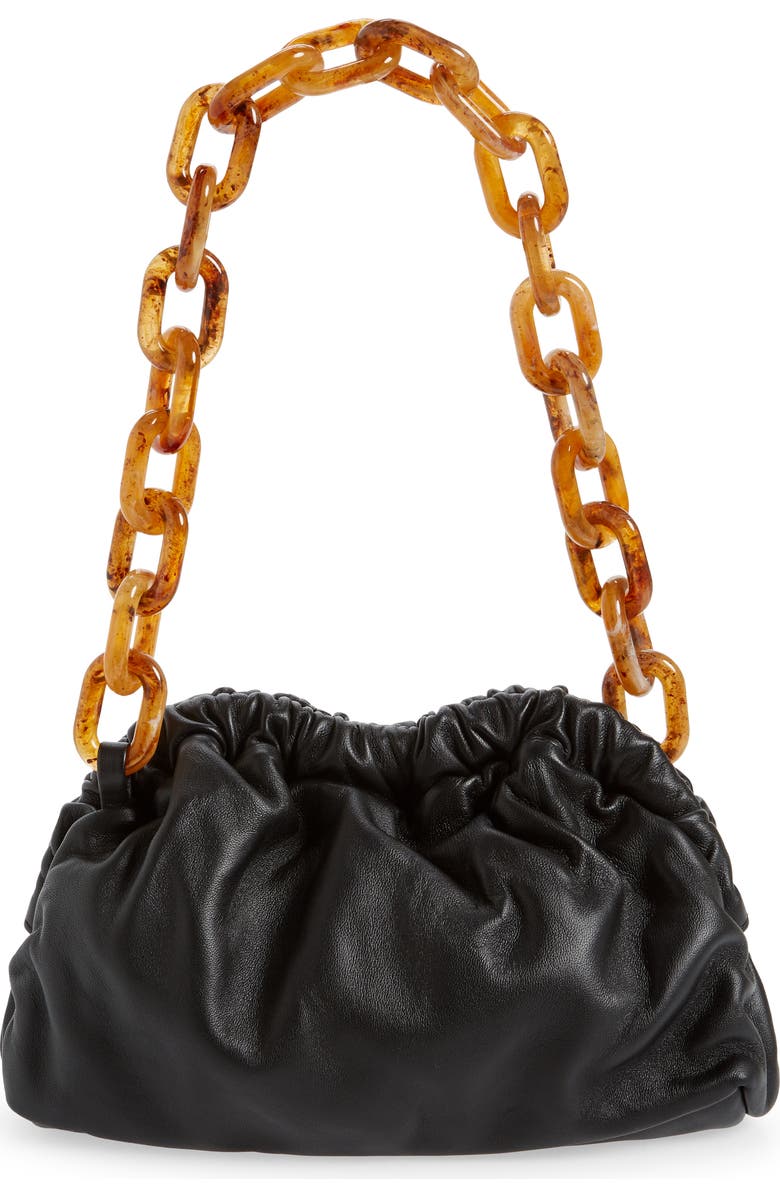 Mansur Gavriel Mini Twist Leather Top Handle Bag, Alternate, color,