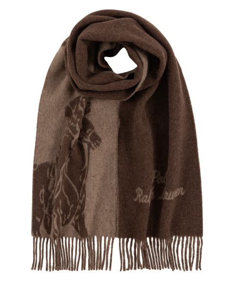 Big Pony Jacquard Scarf