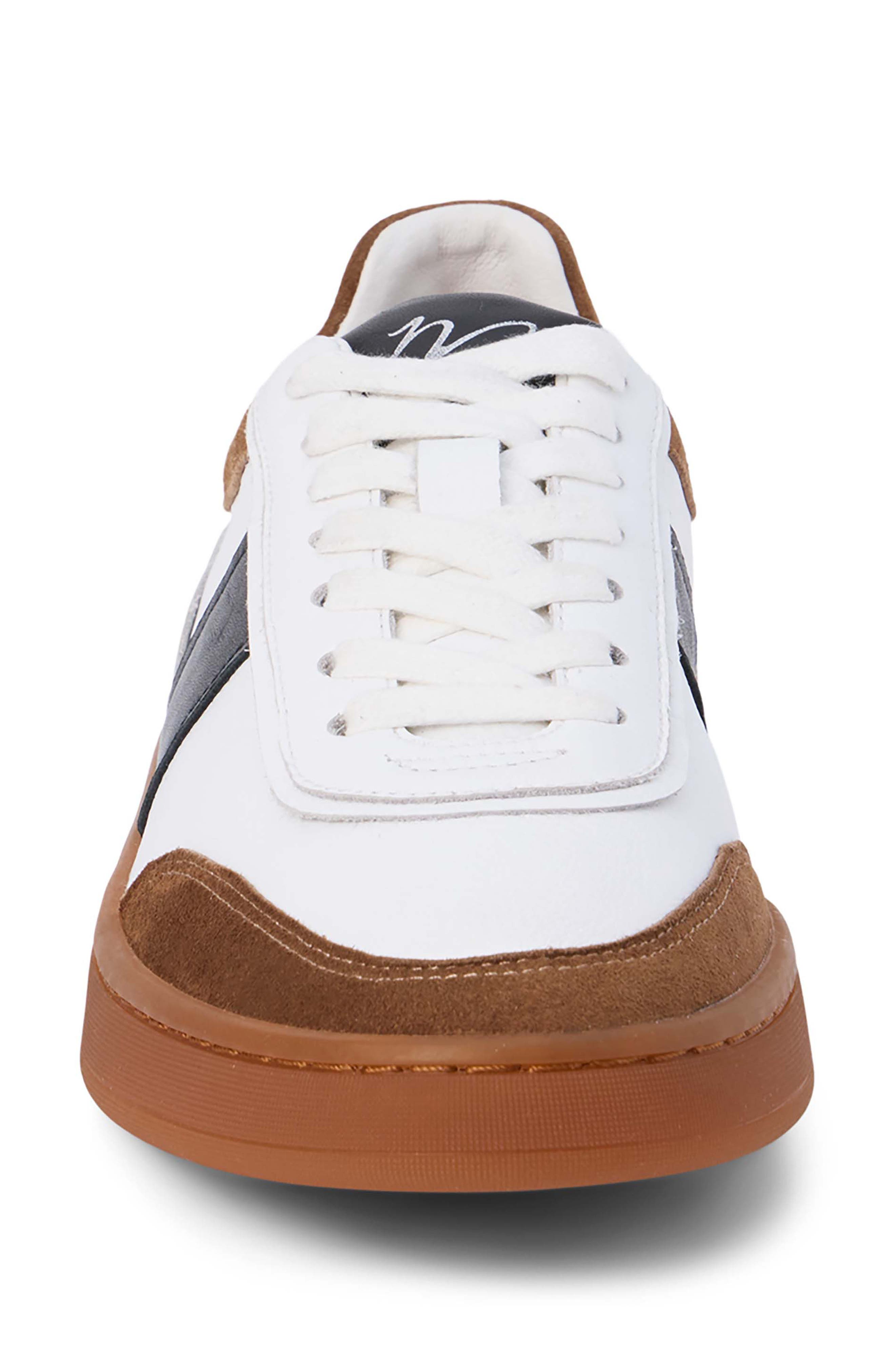 Matisse Quincy Sneaker, Alternate, color, White/ Black Multi