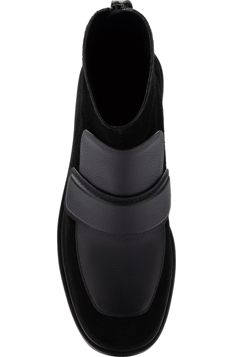 Mercedes Castillo Tumbled Leather Combat Boot, Alternate, color,