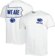 IMAGE ONE Men's White Penn State Nittany Lions Hyperlocal T-Shirt
