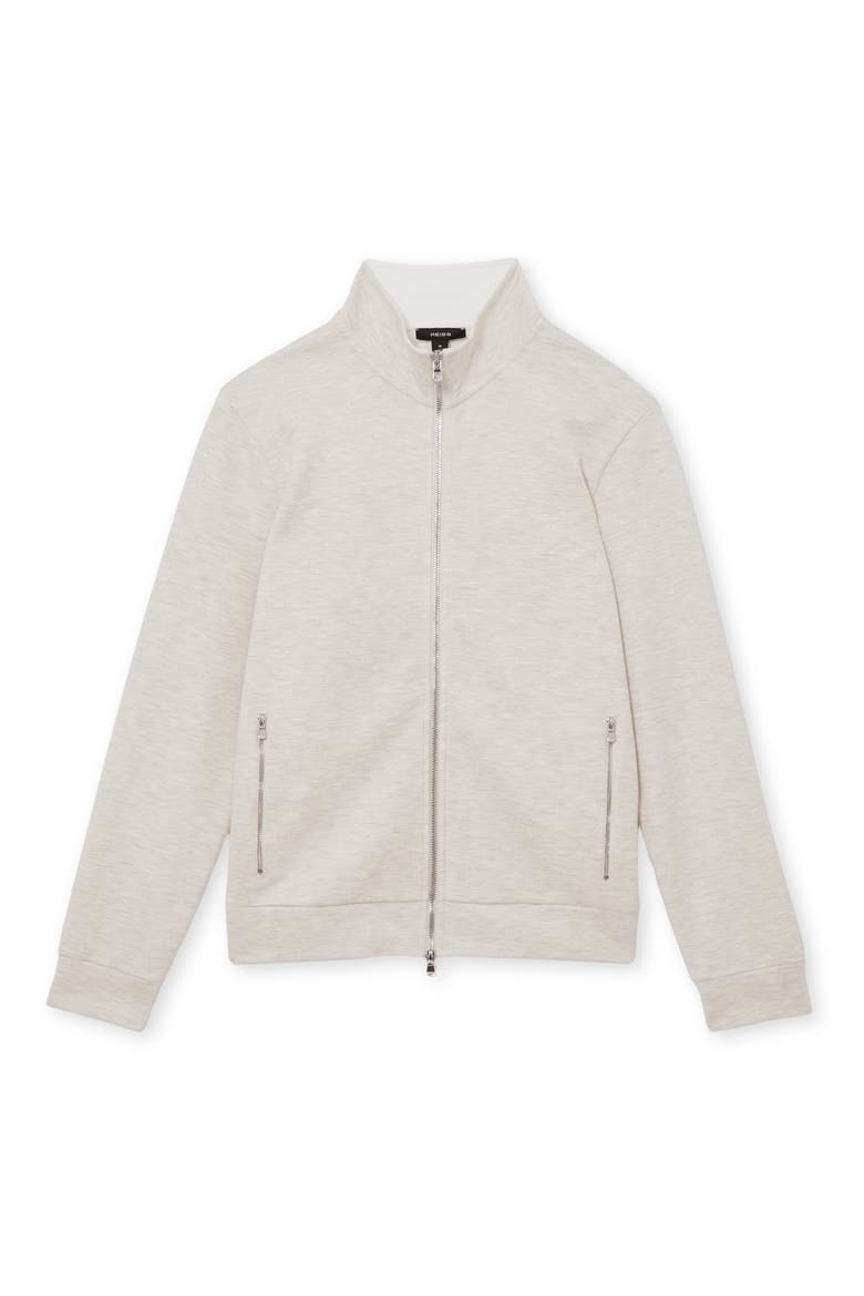 Cortona Front Zip Sweatshirt, Alternate, color, OATMEAL