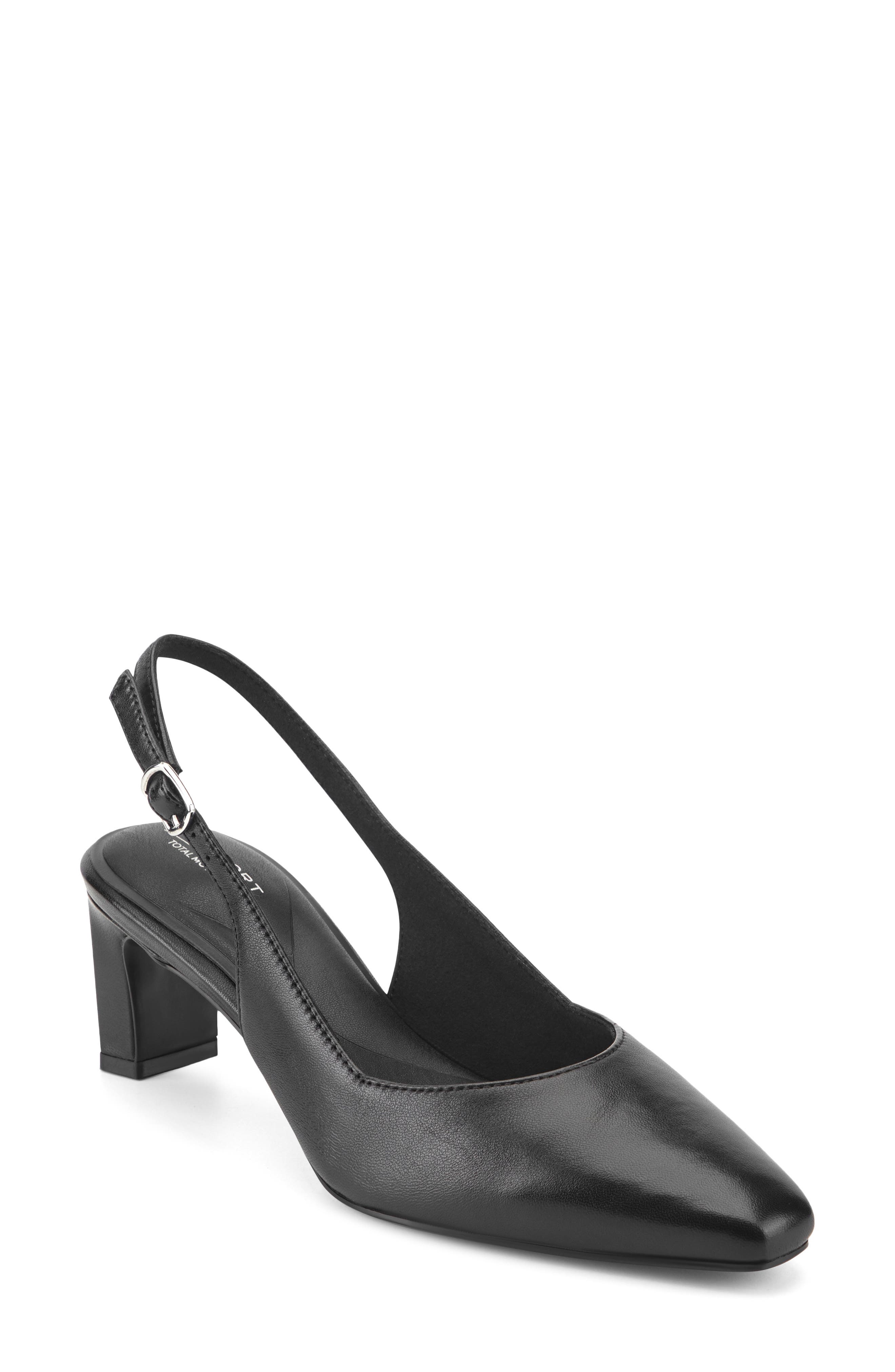 Rockport Mayla Total Motion Slingback Pump, Main, color, Black