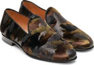 Magnanni Clara Velvet Loafer