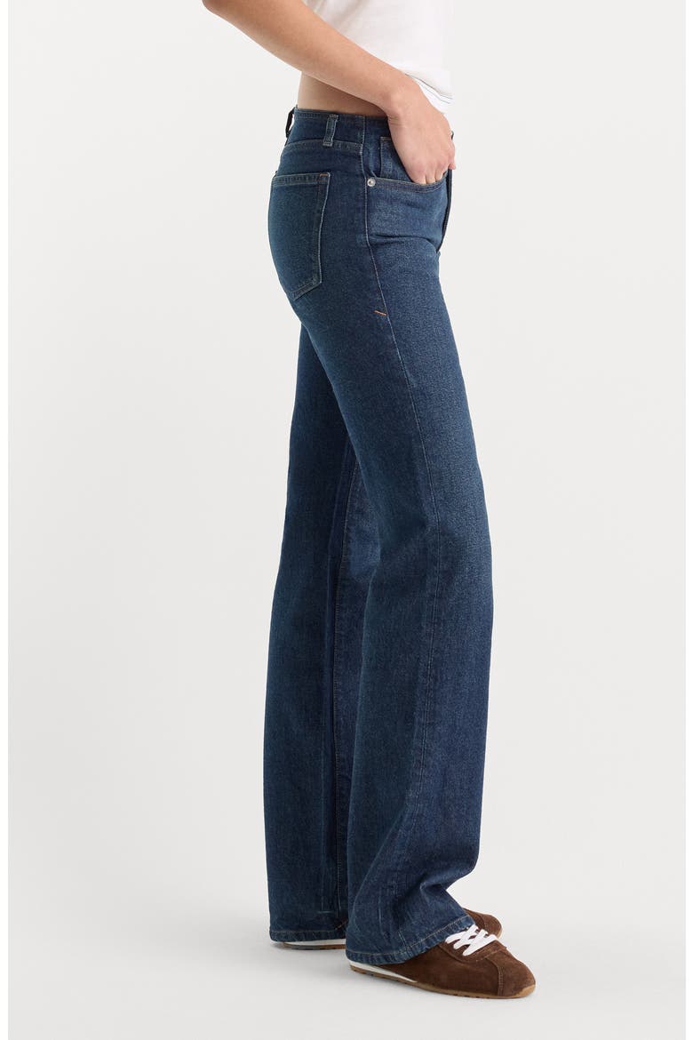 Ghost Waist Low Rise Bootcut Jeans, Alternate, color, INDIGO1329