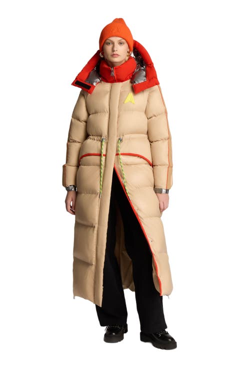 Tingwick 2-in-1 Maxi Puffer with Removable Sleeves