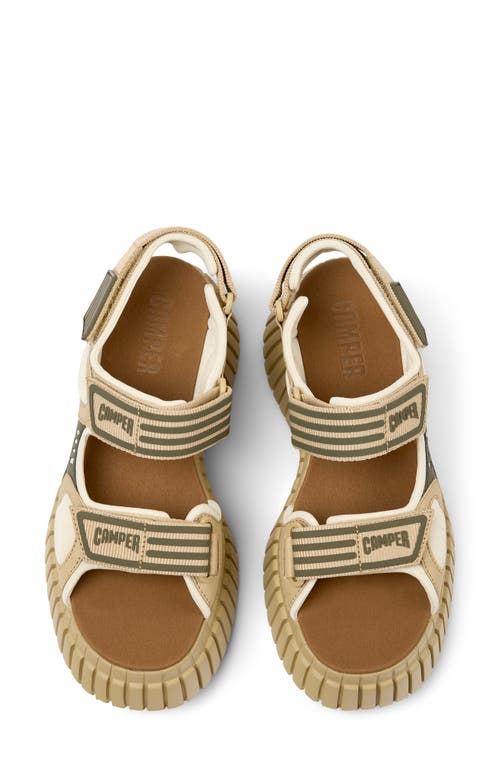 Camper Pix Bcn Platform Sandal