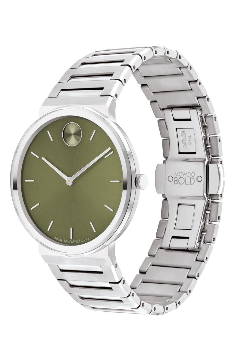 Movado Horizon Bracelet Watch, 40mm, Alternate, color, 