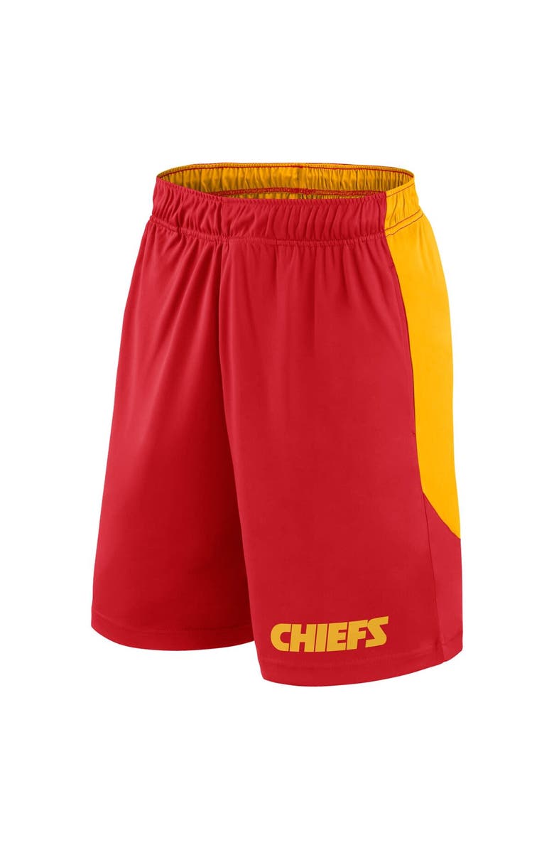 FANATICS Men's Fanatics Red/Gold Kansas City Chiefs Launch Shorts, Alternate, color, Red