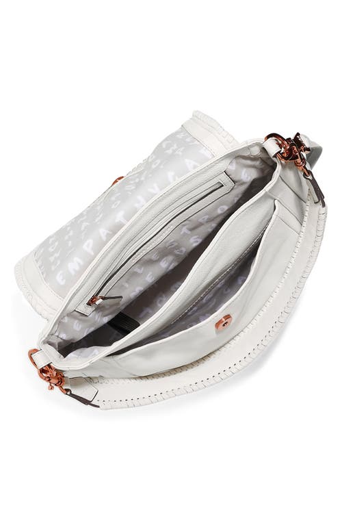 Aimee Kestenberg All For Love Convertible Leather Shoulder Bag In White