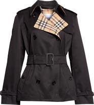 Burberry Lakefield Cotton Gabardine Trench Jacket