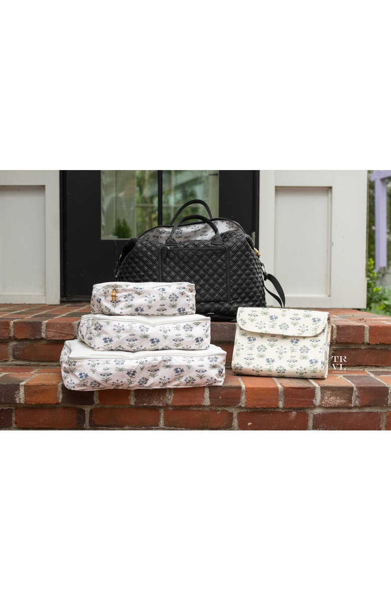 TRVL Design Provence Overpacker Duffel, Alternate, color, Black