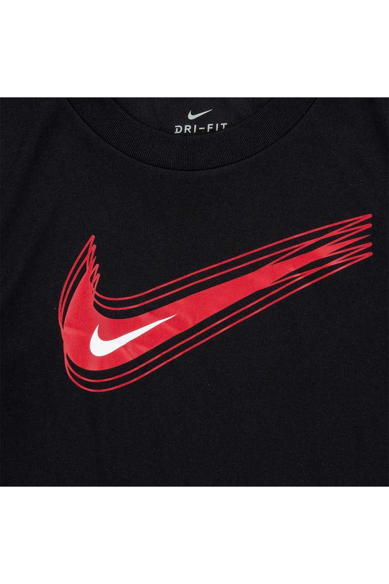 Short & Shirt Set, Alternate, color, UNIVERSITY RED