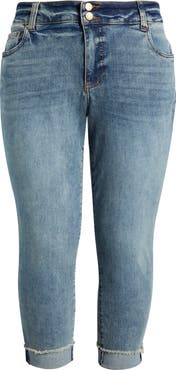 KUT from the Kloth Amy Crop Straight Leg Jeans