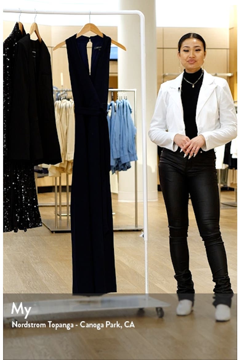 Tie Waist Wide Leg Jumpsuit video