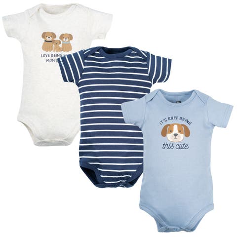 3Pk Pack of Essential Cotton One-Piece Rompers (Baby)