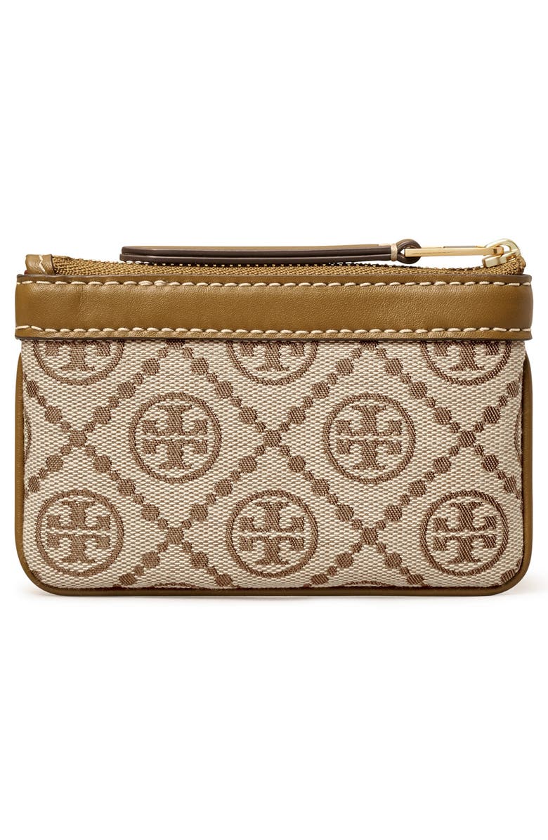 Tory Burch T Monogram Jacquard Card Case, Alternate, color, 