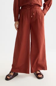 Scotch & Soda Cotton Voile Drawstring Pants