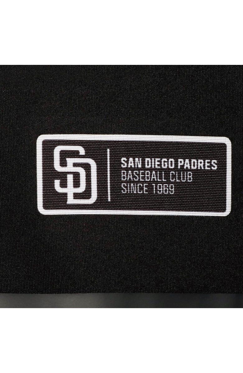 LEVELWEAR Men's Levelwear Black San Diego Padres Sector Raglan Polo, Alternate, color, Black