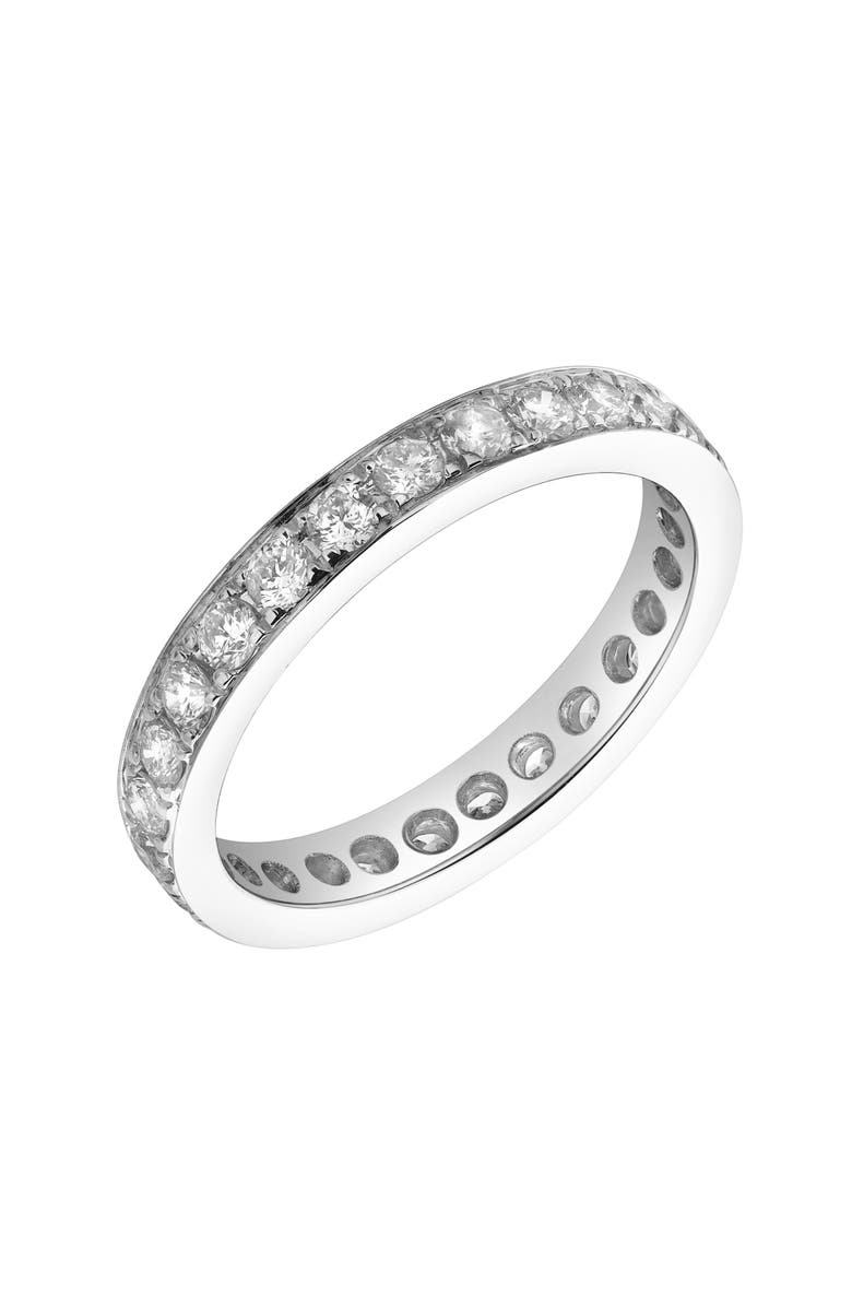 LuvMyJewelry Lume 14K Gold Round Diamond Studded Band Ring - 0.97cts, Alternate, color, 