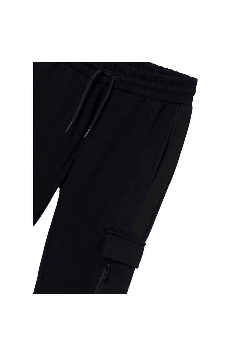 Mayoral Contrast Joggers, Alternate, color, Black