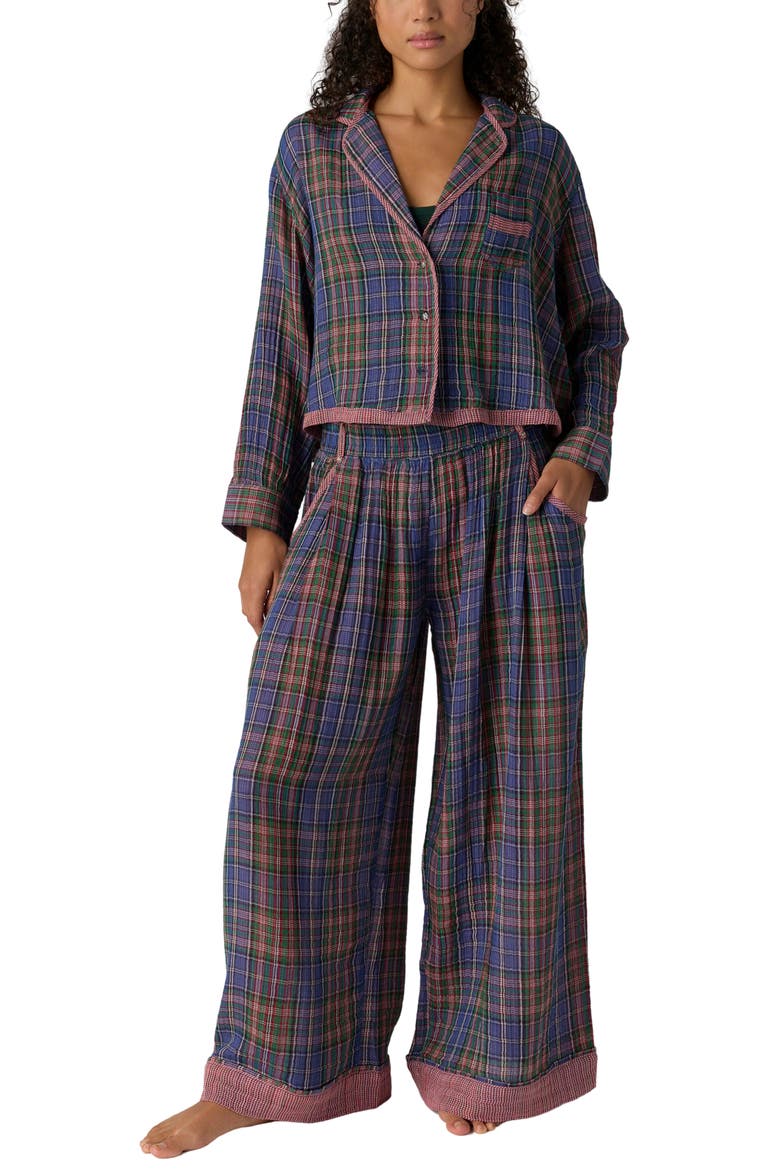 Intimately FP One and Done Pajama Pants, Alternate, color, MIDNIGHT COMBO