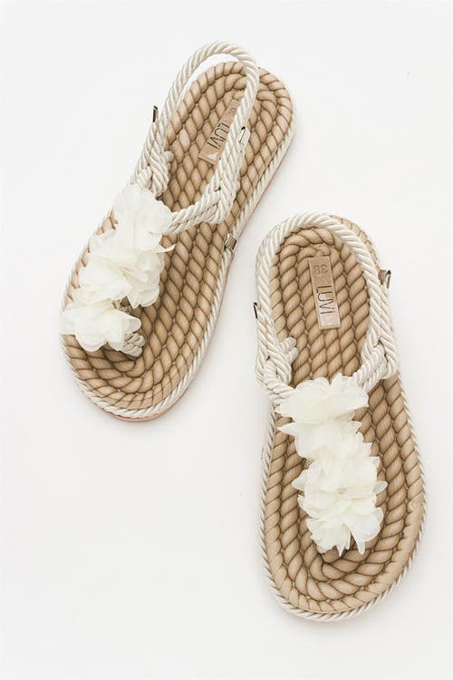 Prologue Shoes Santra Lace-up Thong Sandals