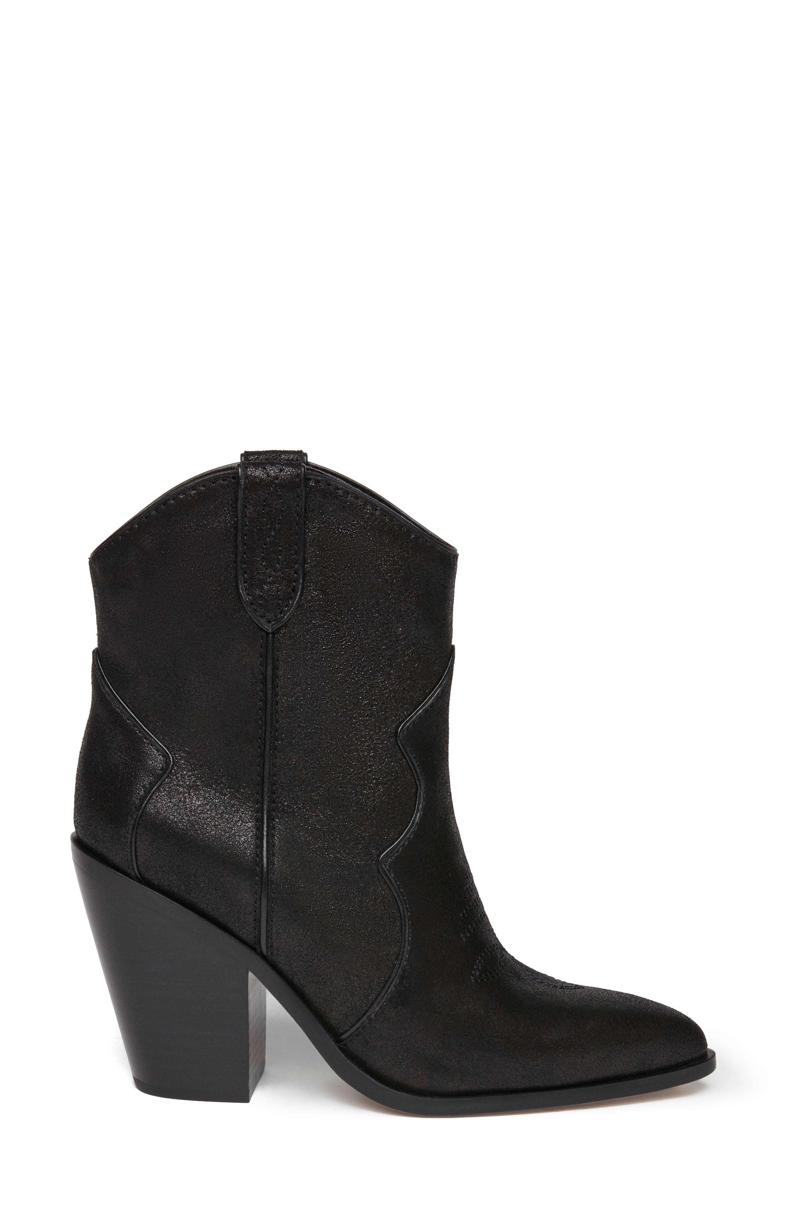 Porter Western Boot, Alternate, color, BLACK