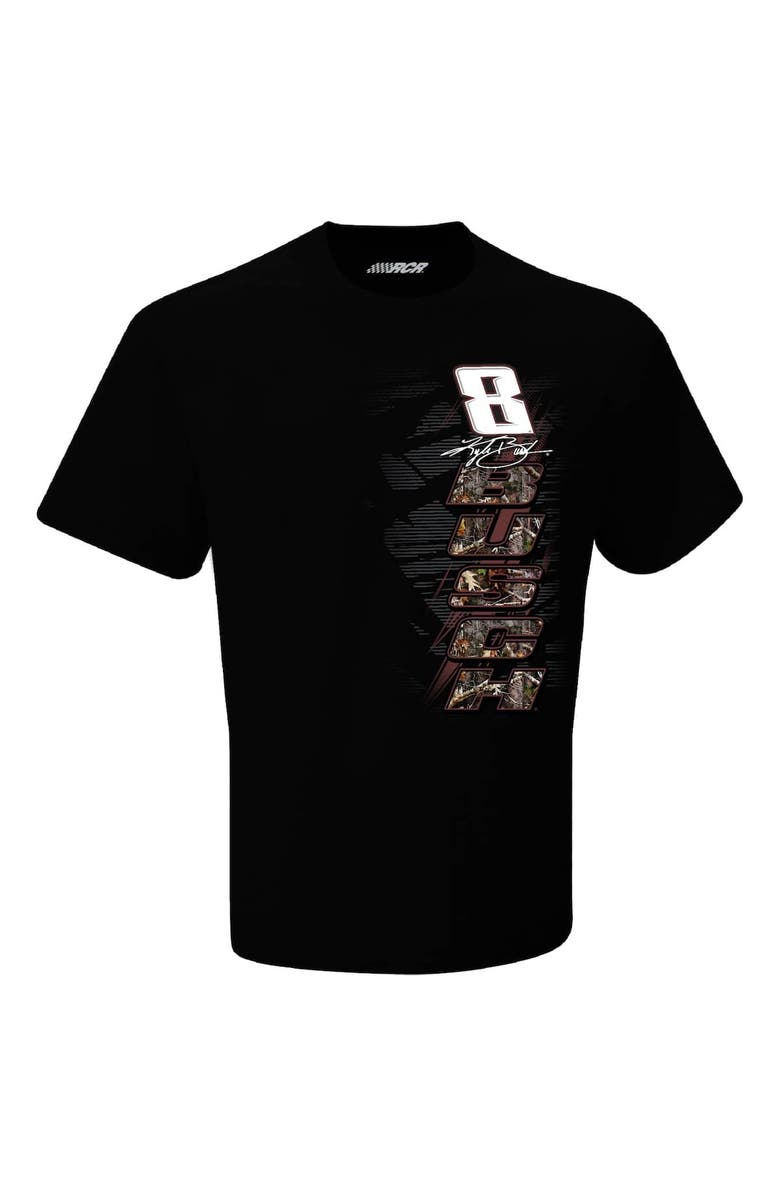 NASCAR Men's Richard Childress Racing Team Collection  Black Kyle Busch Rebel Bourbon Camo T-Shirt, Alternate, color, Black