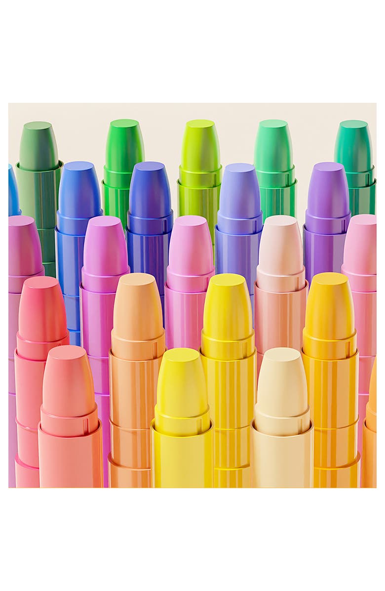 Easy Playhouse Tempera Paint Sticks 48 Pack, Vibrant Color Set, Nontoxic, Alternate, color, Multicolored