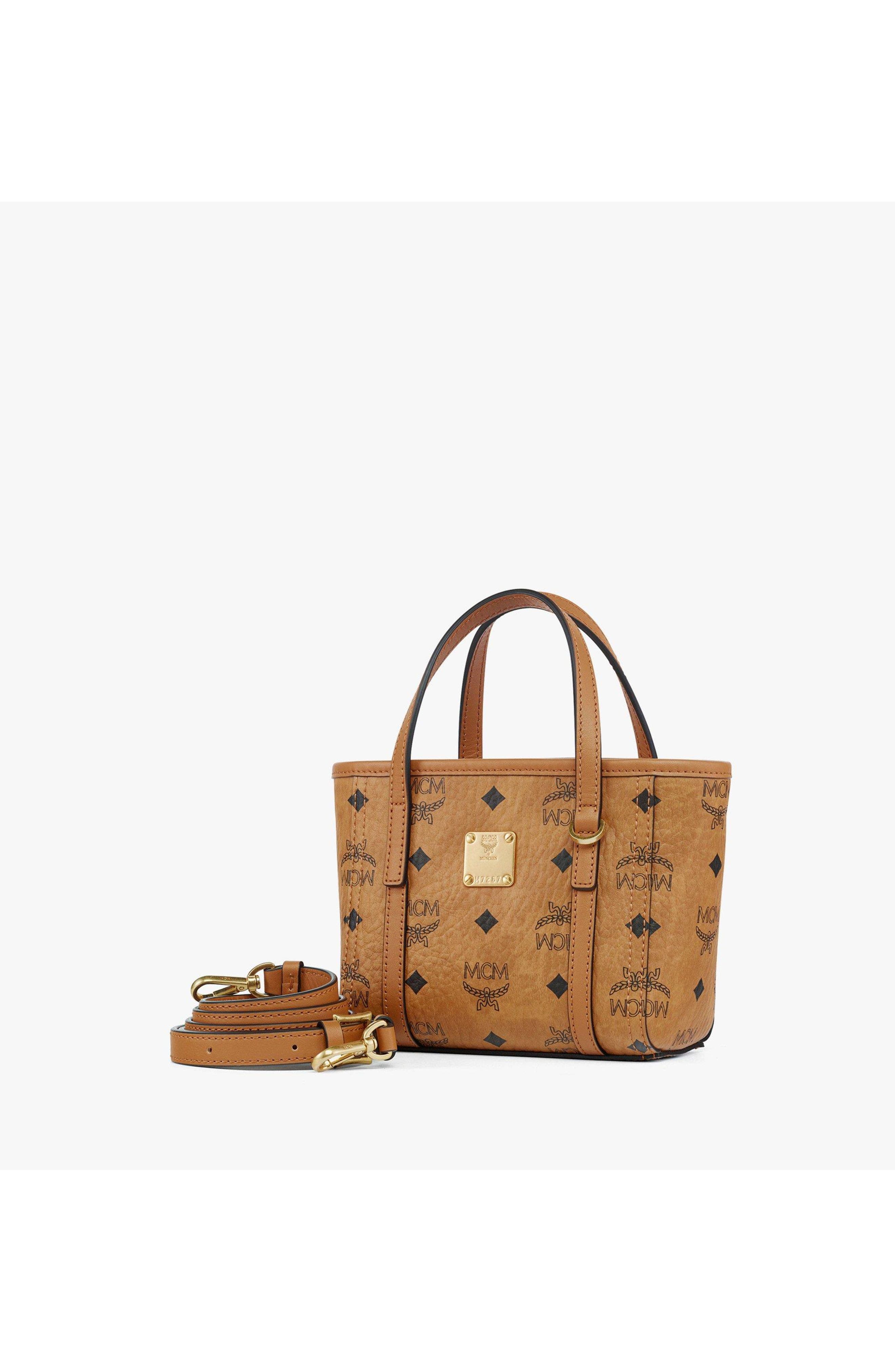 Toni Top-Zip Shopper in Visetos, Alternate, color, Brown