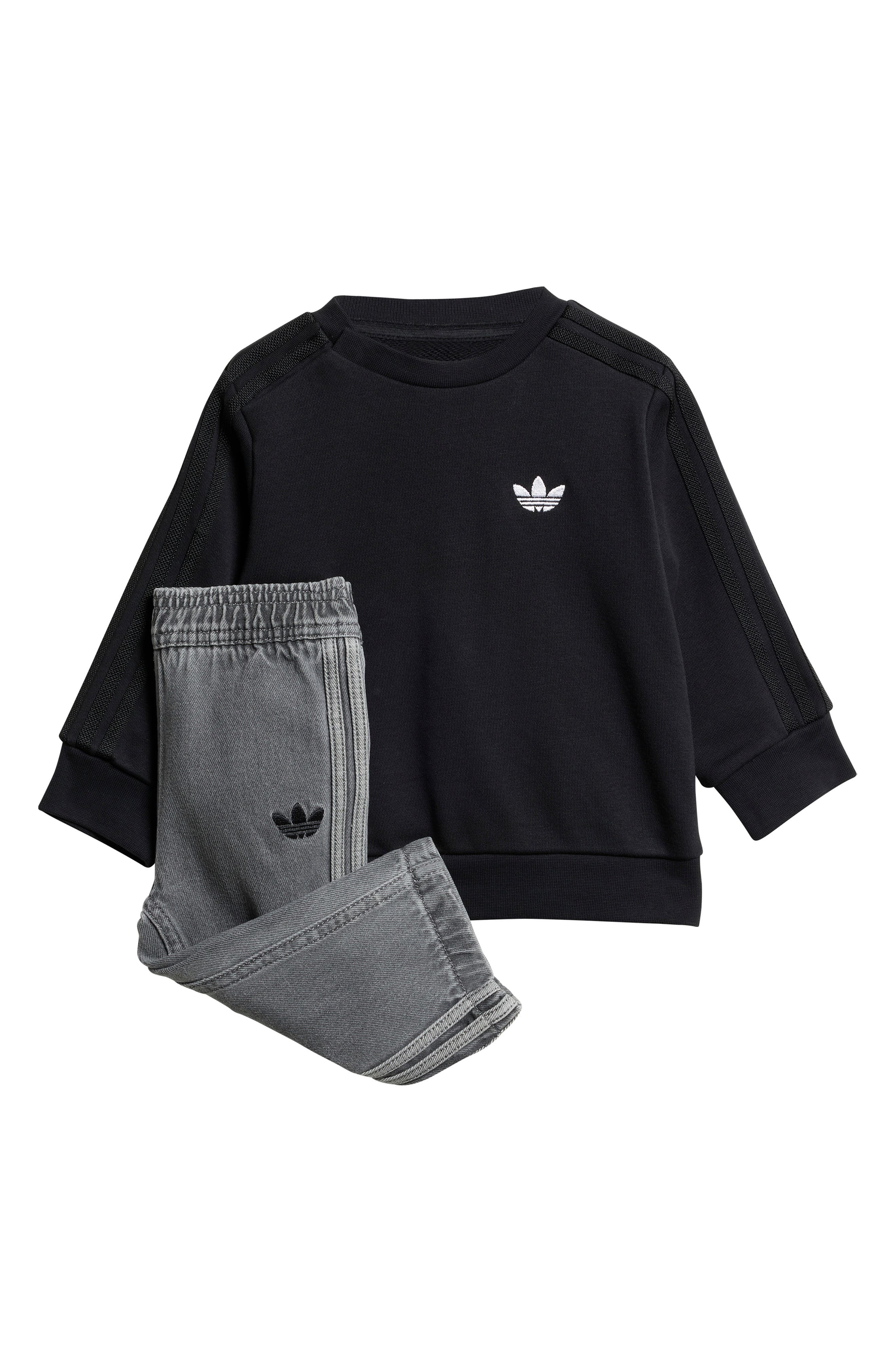 Kids' Denim Crew Set