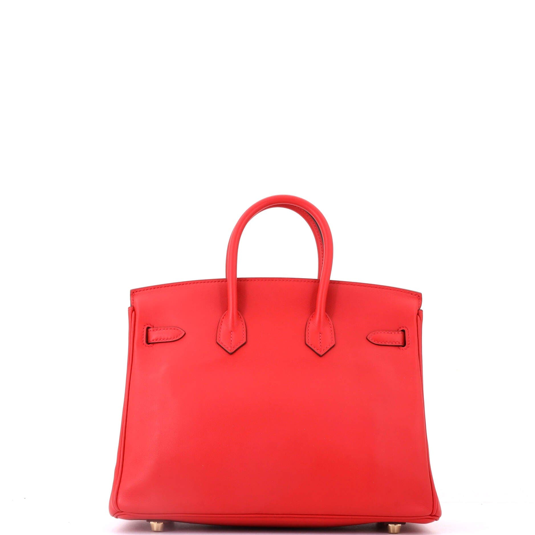 Birkin Handbag Red Swift with Gold Hardware 25, Alternate, color, Red