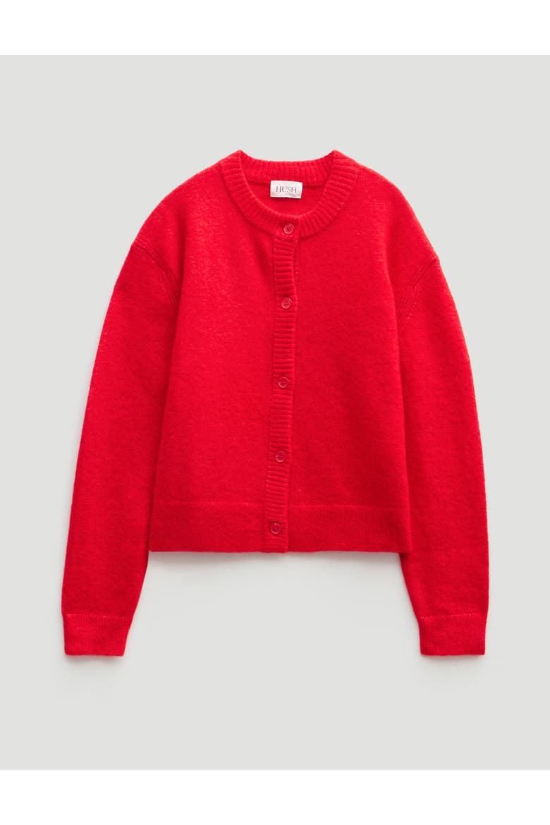Textured Slim Shirt, Alternate, color, Bright Red